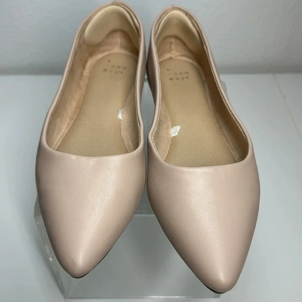 a new day Corinna Ballet Flats with Memory Foam Insole Opal 9 Wide - Picture 2 of 9